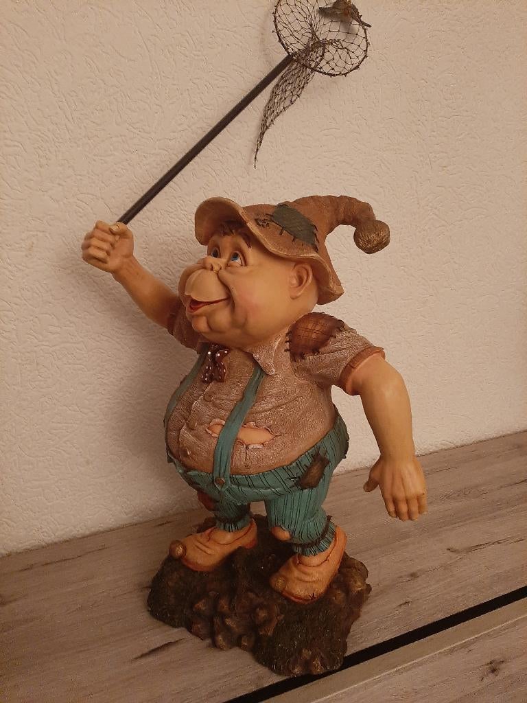 laven efteling Lock de Amerikaanse vlindervanger., Ophalen of Verzenden, Zo goed als nieuw, Beeldje of Poppetje