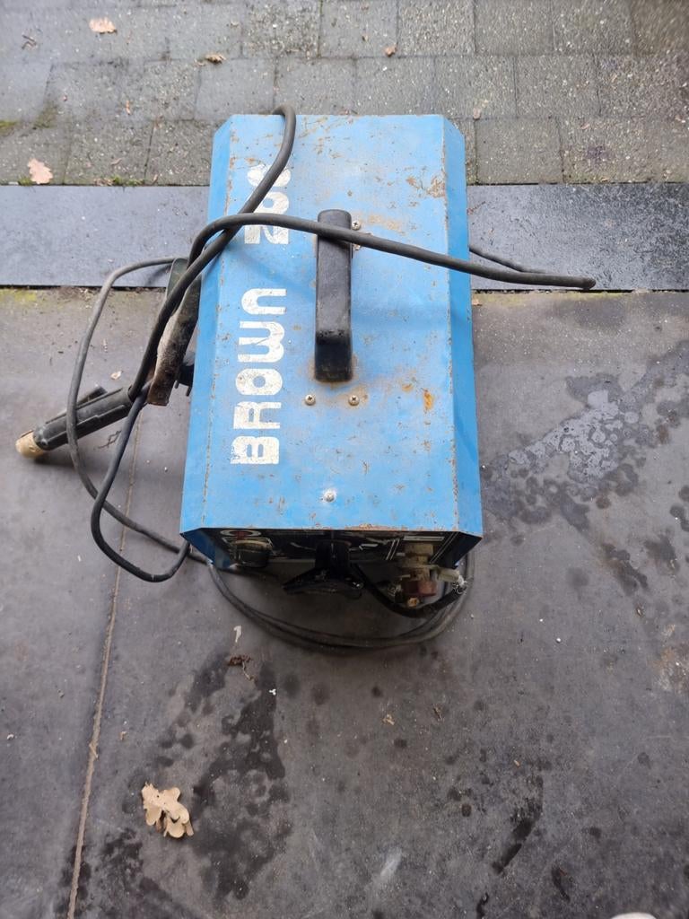 Lasapparaat Brown 200, Ophalen, Elektroden