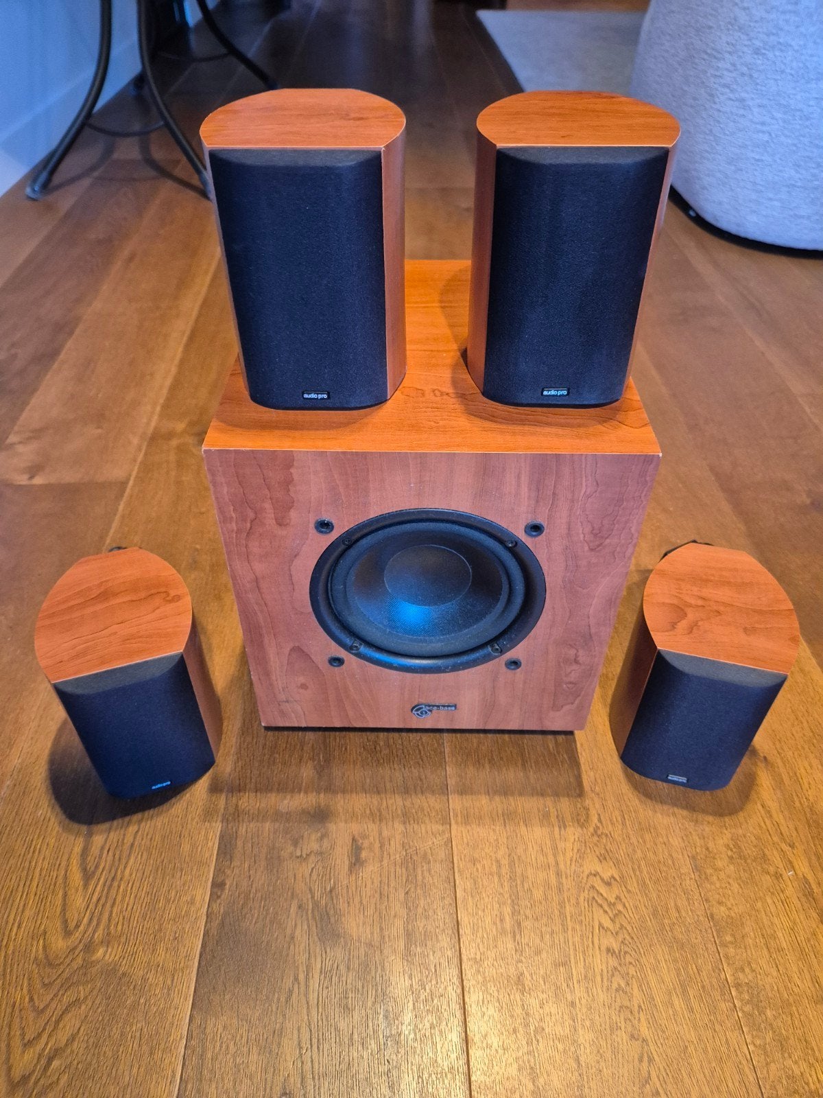 Audio Pro 5.1 speakerset met actieve subwoofer, Audio, Tv en Foto, Home Cinema-sets, Ophalen