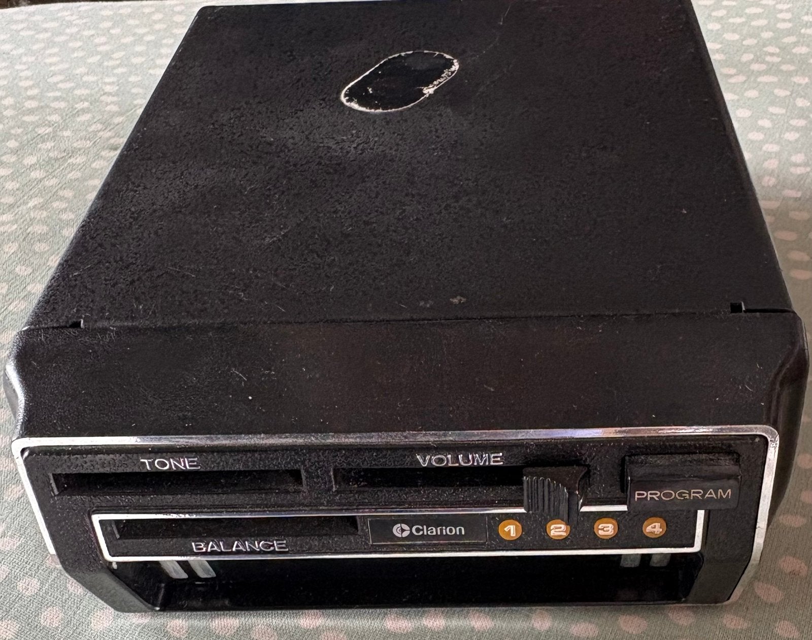 vintage Clarion 8-track speler, Audio, Tv en Foto, Overige Audio, Tv en Foto, Ophalen, Zo goed als nieuw