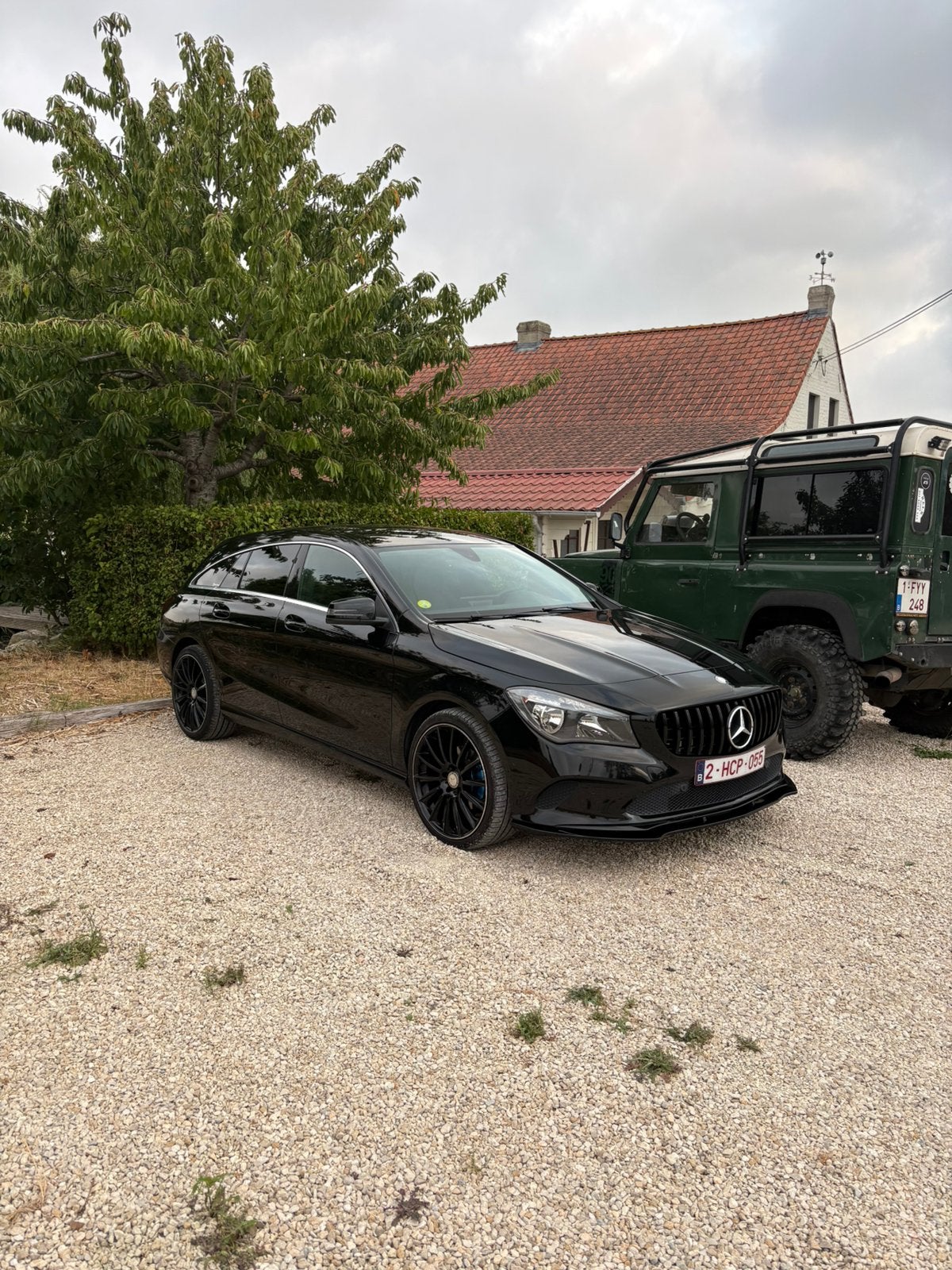 Mercedes cla 200D, Auto's, Zwart, Leder en Stof, Zwart, Bedrijf