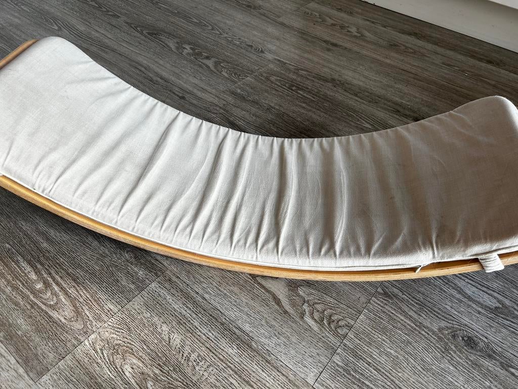 Wobbel met kussen - perfecte staat, Kinderen en Baby's, Speelgoed | Houten speelgoed, Ophalen of Verzenden, Zo goed als nieuw