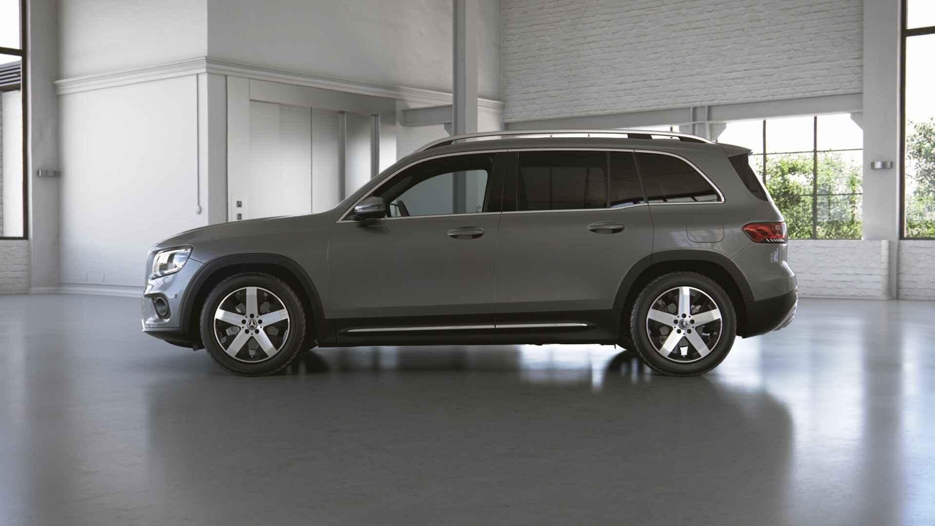 Mercedes-Benz GLB-Klasse 200 D Luxury Line | Distronic + Stu, Autos, Argent ou Gris, Entreprise, Carnet d'entretien, 5 portes