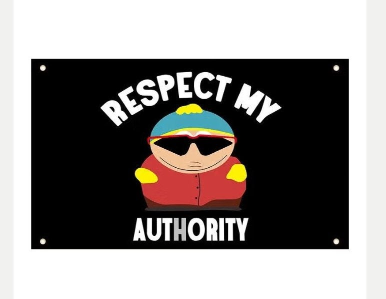 Grands drapeaux Southpark - Cartman (150x90cm), Enlèvement ou Envoi, Neuf