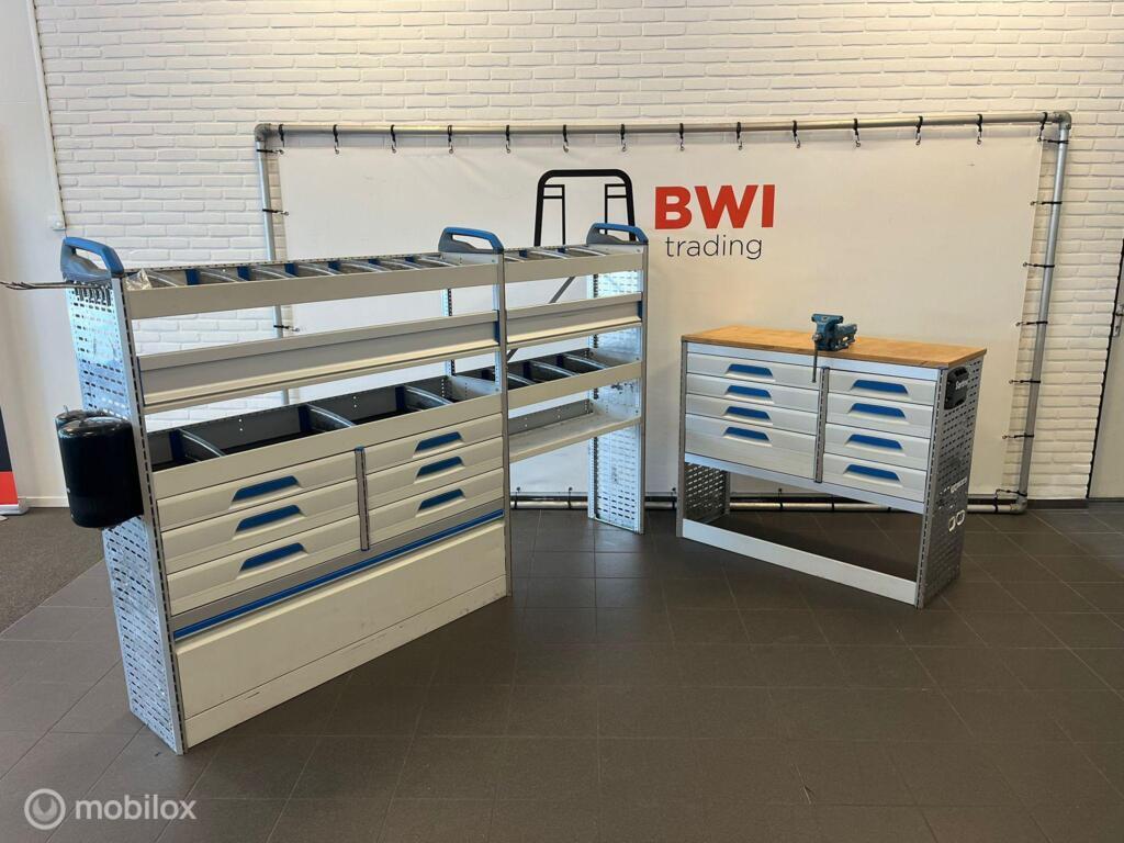 Sortimo set bedrijfswageninrichting L+R complete inrichting, Ophalen of Verzenden