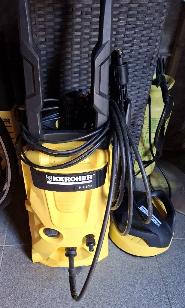 Kärcher K4.500 met terrasreiniger, Ophalen, Gebruikt, Met regelbare waterdruk, Karcher