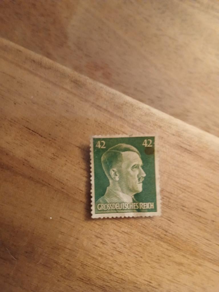 Postzegel Hitler, Timbres & Monnaies, Enlèvement ou Envoi, Autres périodes, Affranchi