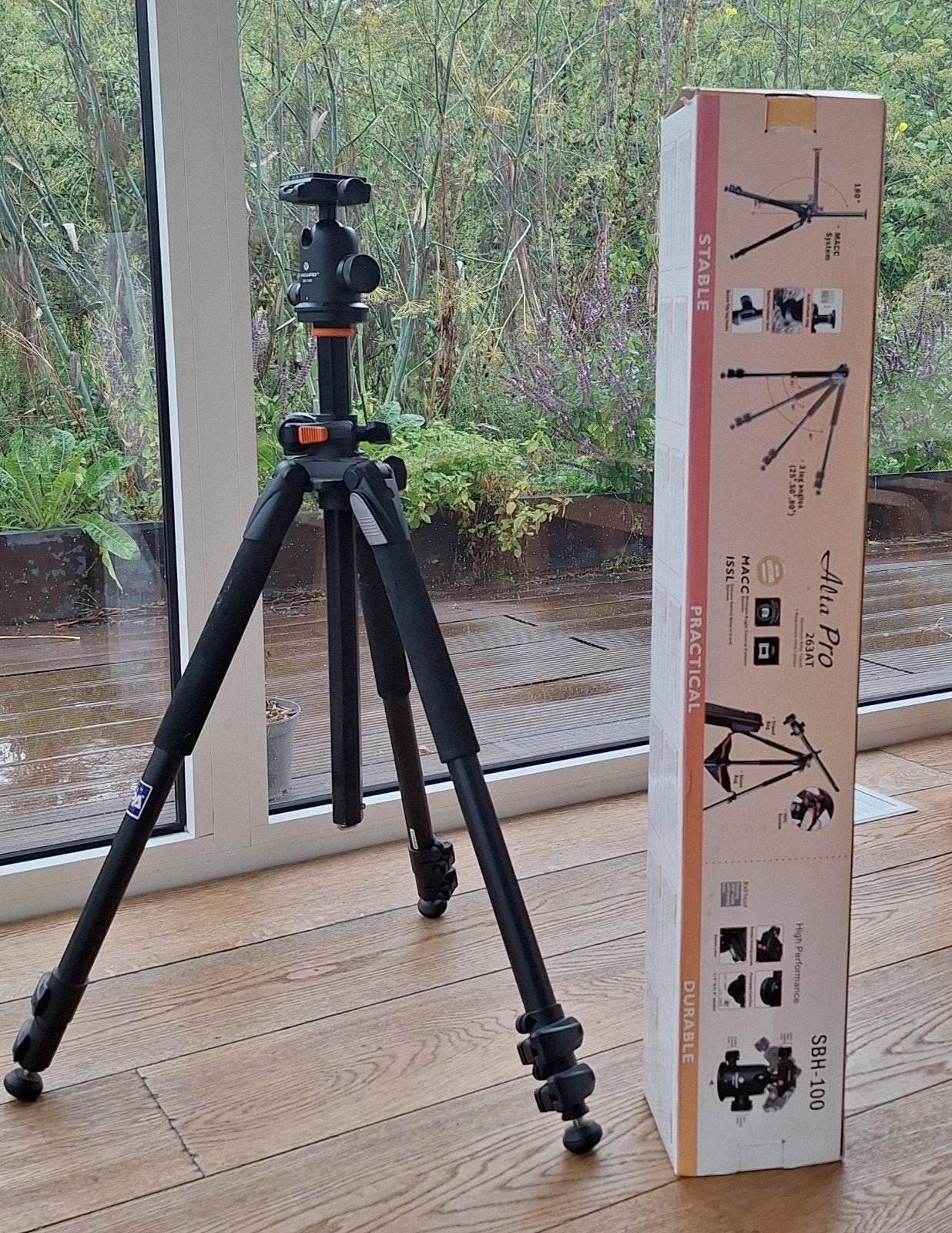 vanguard Alta Pro 263 AT statief met SBH-100 balhoofd, Ophalen, Balhoofd, Zo goed als nieuw, Vanguard