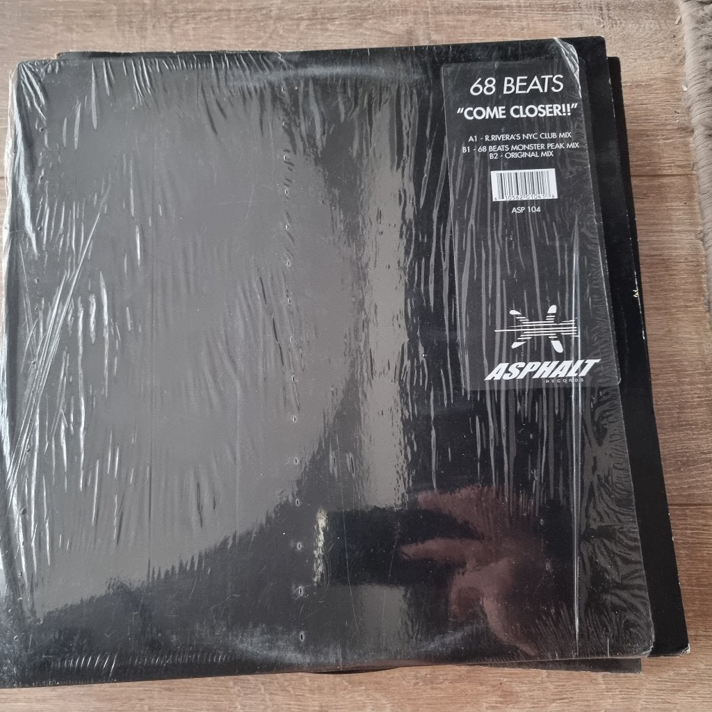 12" 68 Beats – Come Closer!!, CD & DVD, Vinyles Singles, Enlèvement ou Envoi, Utilisé, 12 pouces, Dance et House