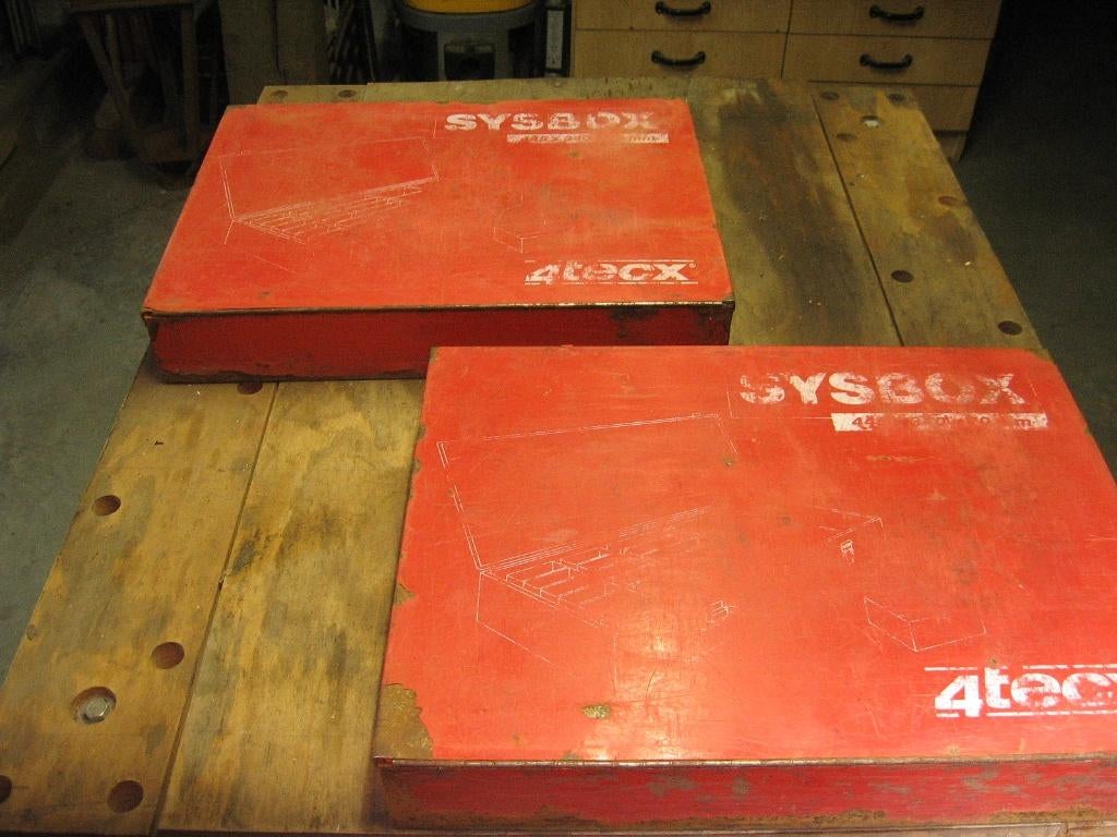 2 sorteerdozen SYSBOX, Ophalen, Gebruikt