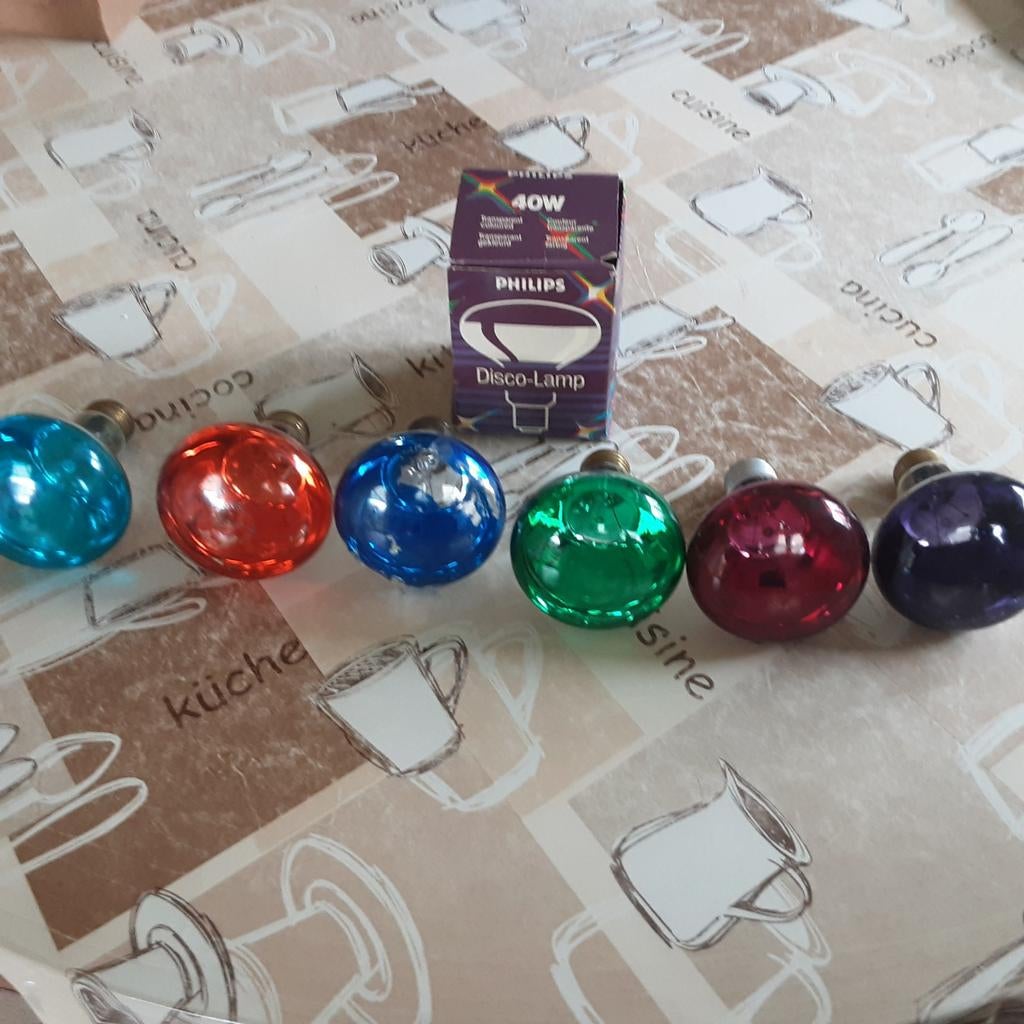 Retro Disco lampen, Enlèvement