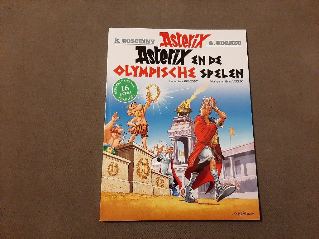 Asterix Strip Nr. 12 Asterix en de Olympische spelen, Ophalen of Verzenden