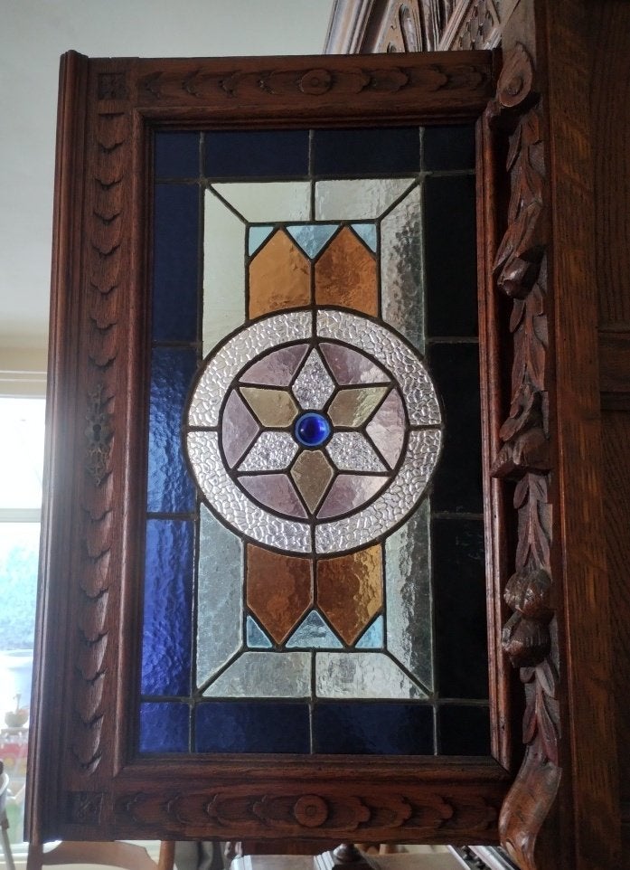 Decoratief glas in lood, Ophalen, Zo goed als nieuw, Overige typen, Glas in lood