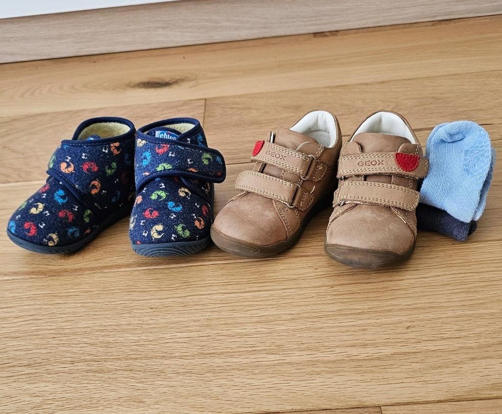 Geox B Macchia Boy, maat 21, Kinderen en Baby's, Babykleding | Schoentjes en Sokjes, Ophalen, Gebruikt, Laarsjes, Geox