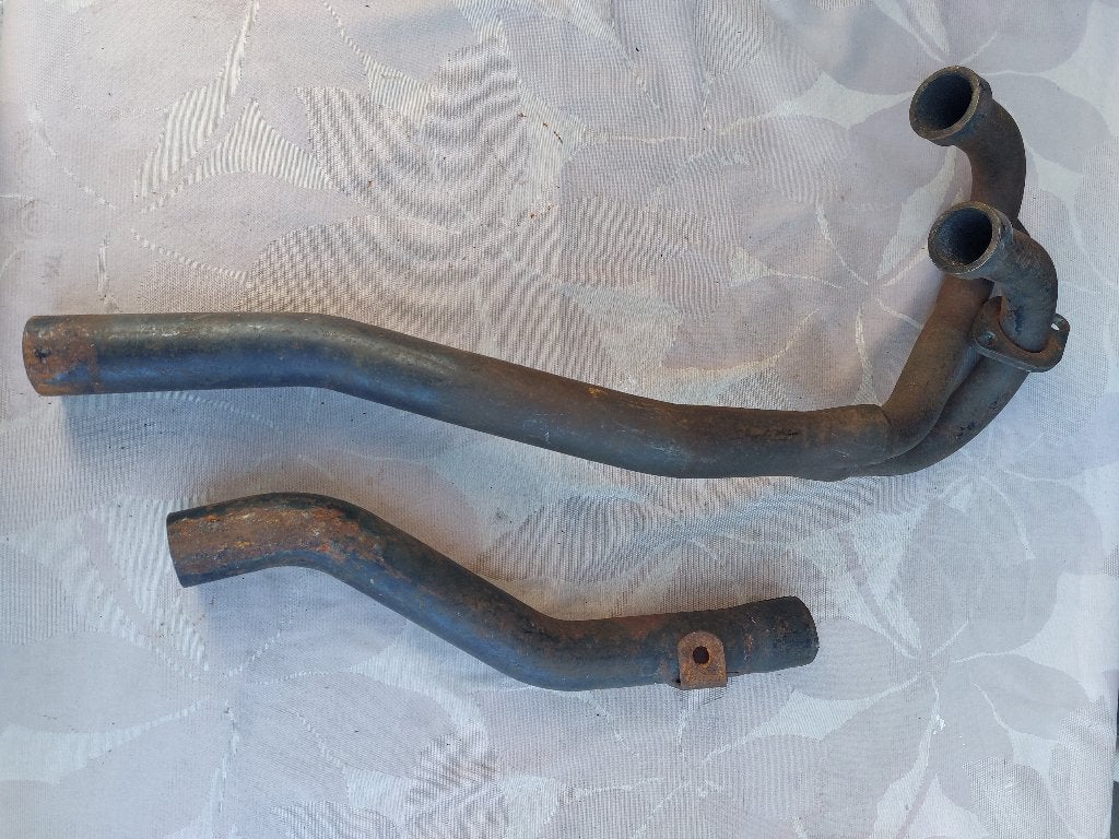 Yamaha uitlaatcollector ,xt,tt???, Motoren, Ophalen, Gebruikt