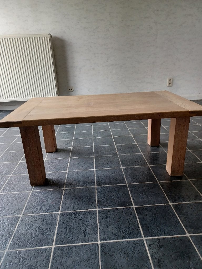 Salontafel eik, Ophalen, Gebruikt, Eikenhout