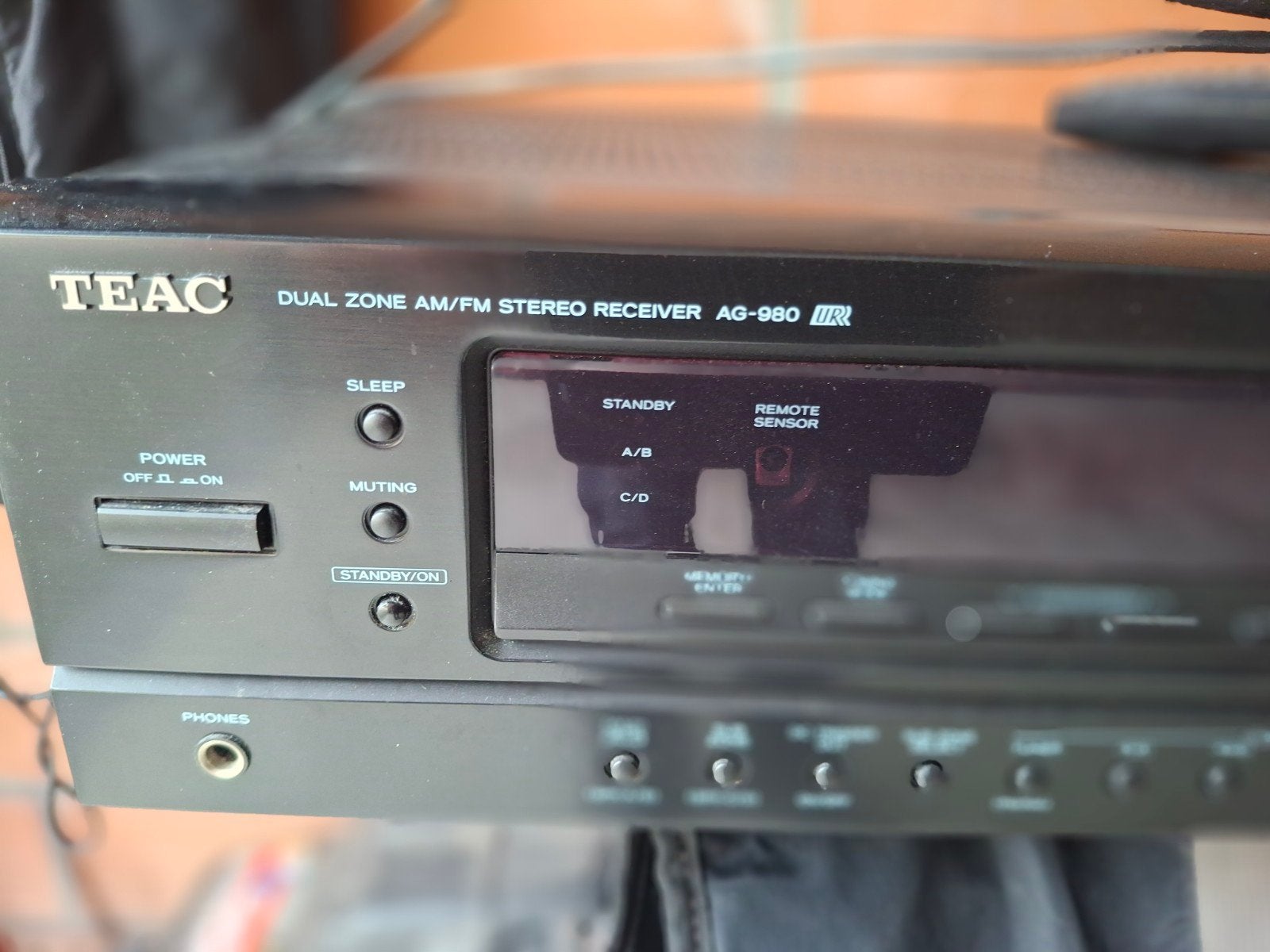 tuner / versterker teac  am/ fm receiver ag 980, Audio, Tv en Foto, Ophalen of Verzenden