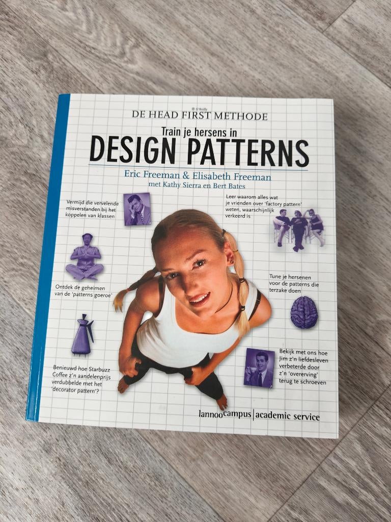 Boek design patterns, Boeken, Informatica en Computer, Ophalen of Verzenden, Zo goed als nieuw, Programmeertaal of Theorie