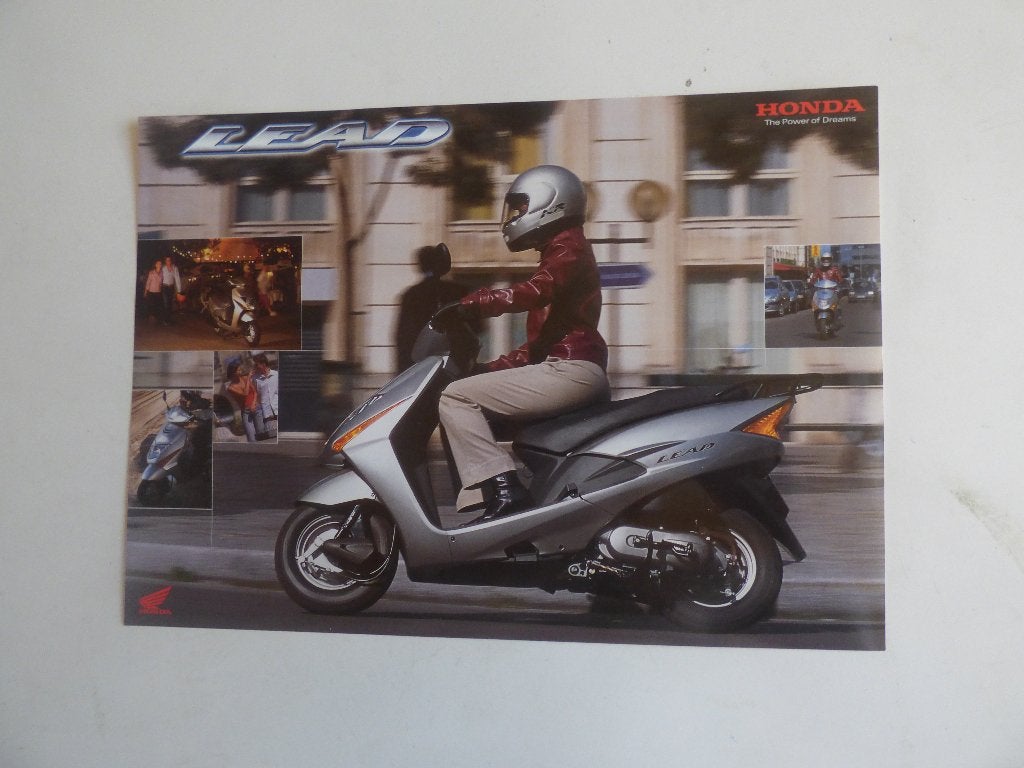 HONDA LEAD FOLDER, Ophalen of Verzenden, Honda