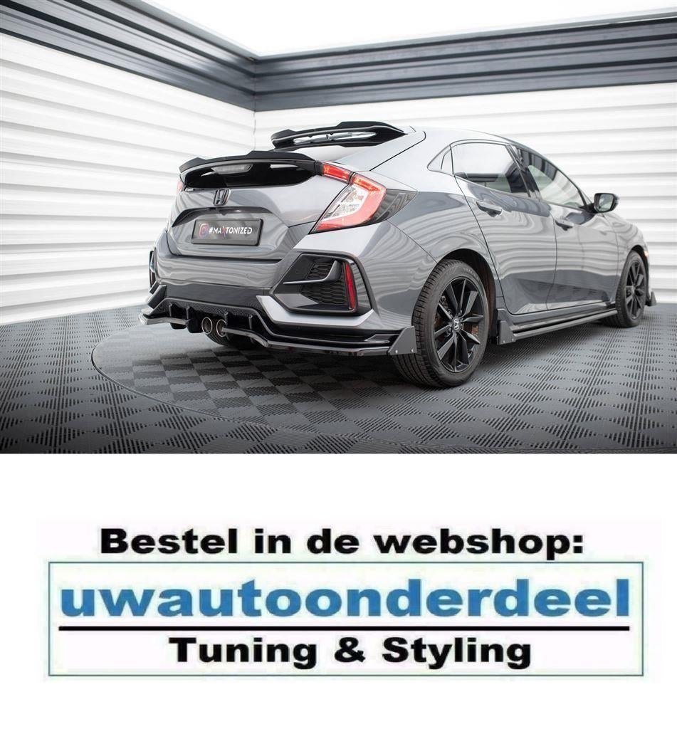 Maxton Design Honda Civic Sport MK10 Spoiler Splitter Lip, Envoi