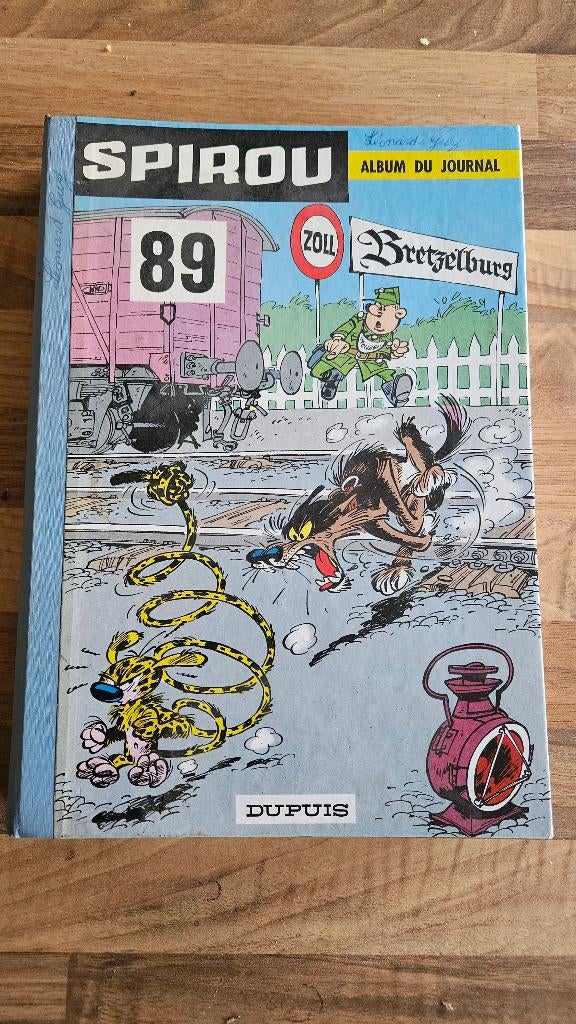 Reccueil spirou n 89, Enlèvement, Utilisé