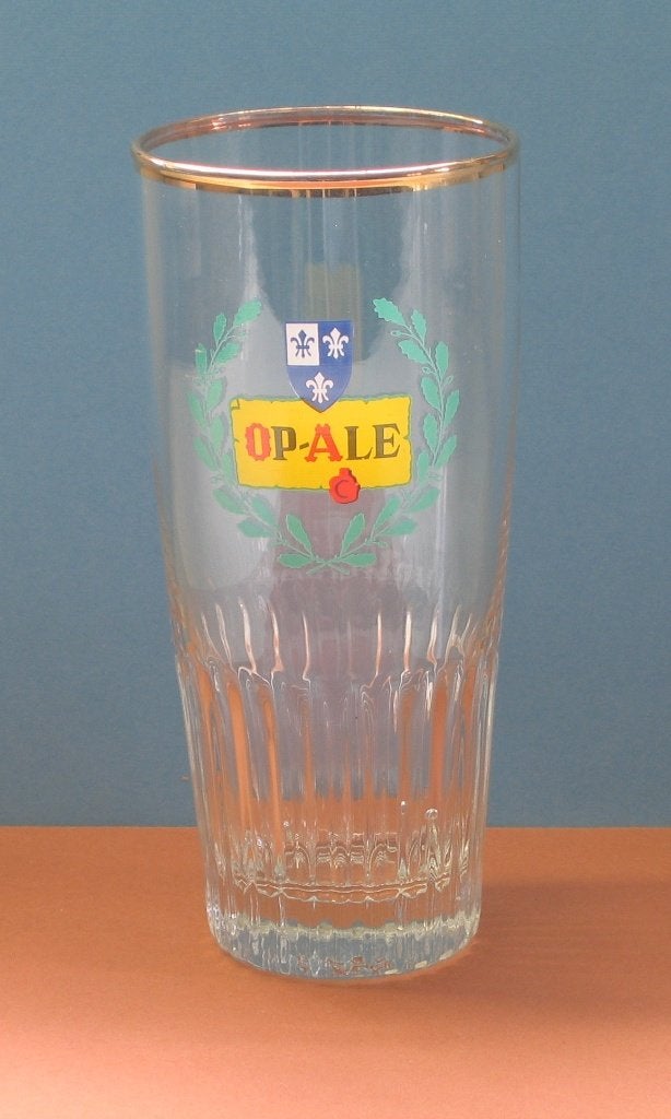 VERRE À BIÈRE OP-ALE 438, Enlèvement, Utilisé, Verre ou Verres, Autres marques