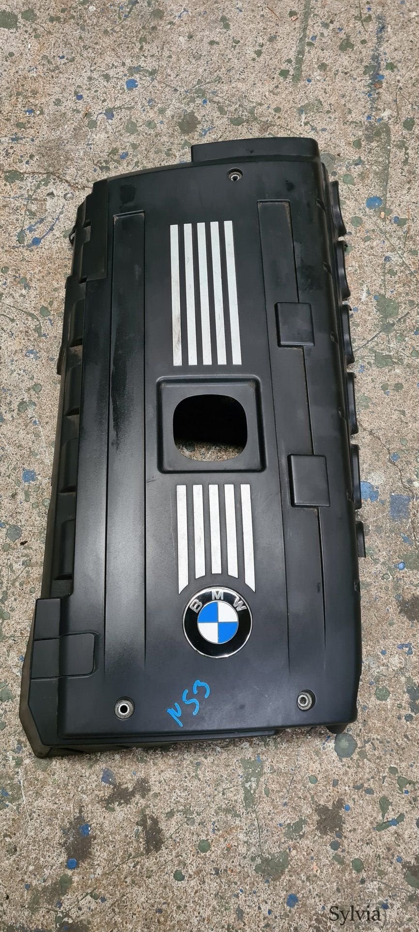 Motor Afdekplaat afdekking BMW  N53 11127575034 7575034, Gebruikt, -, -, Ophalen of Verzenden