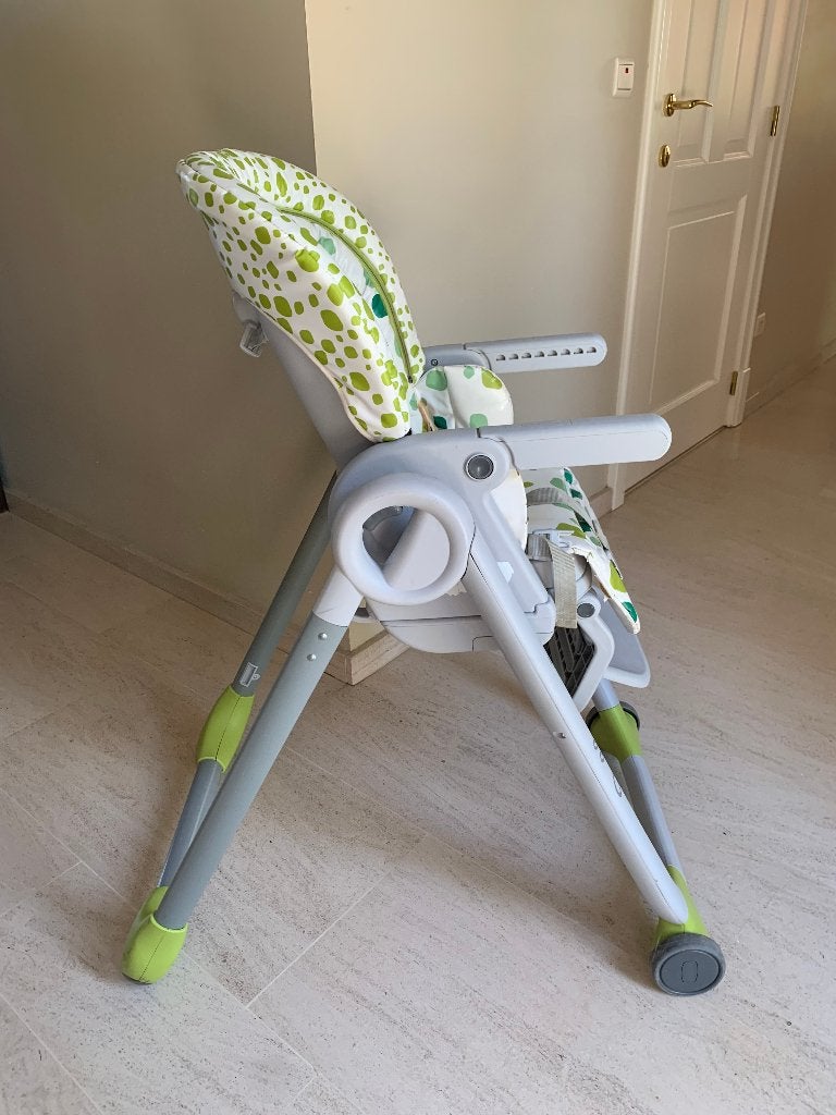 Chaise haute Chicco Polly Progress, Enlèvement, Utilisé, Chaise évolutive, Plateau amovible