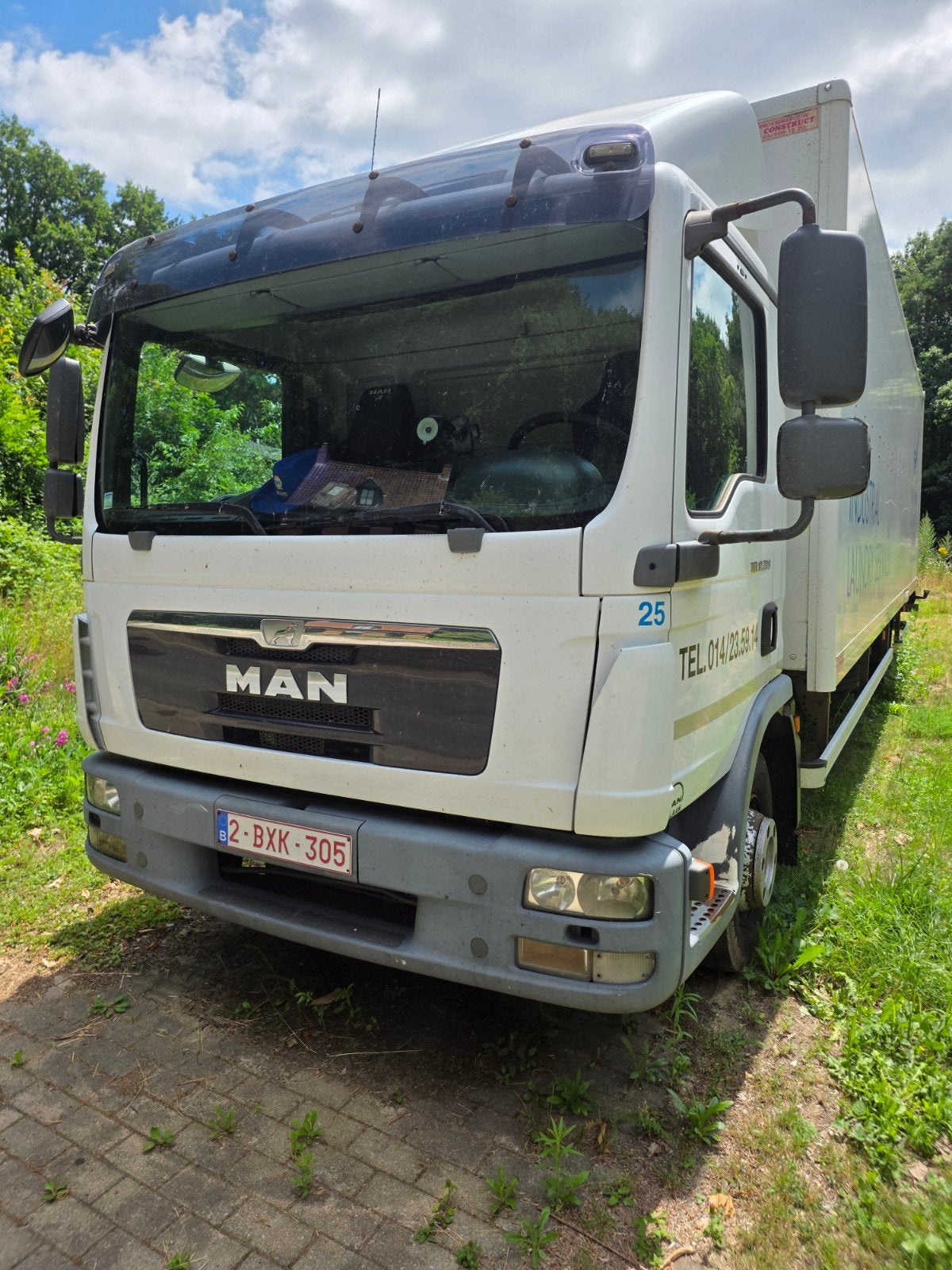 Man 12.220 tgl voor export, Auto's, Vrachtwagens, Automaat, Euro 5, MAN, Wit