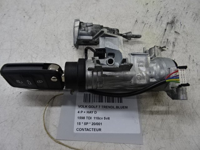 NEIMAN / COMMUTATEUR D ALLUMAGE Golf VII (AUA) (5G0905865), Utilisé, Volkswagen