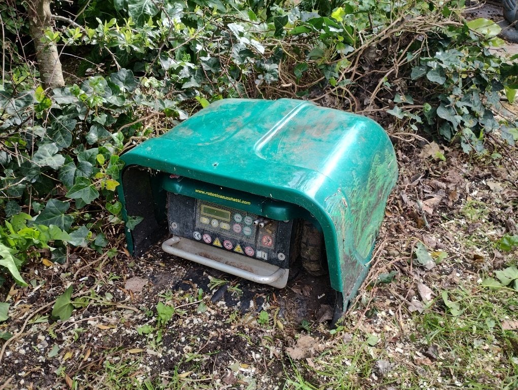 Tuinrobot, Ophalen, Gebruikt