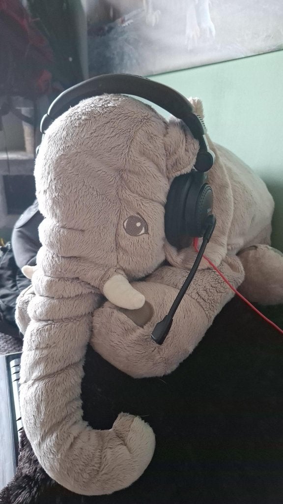 Headset, Informatique & Logiciels, Casques micro, Enlèvement ou Envoi, Comme neuf, Trust, Microphone repliable