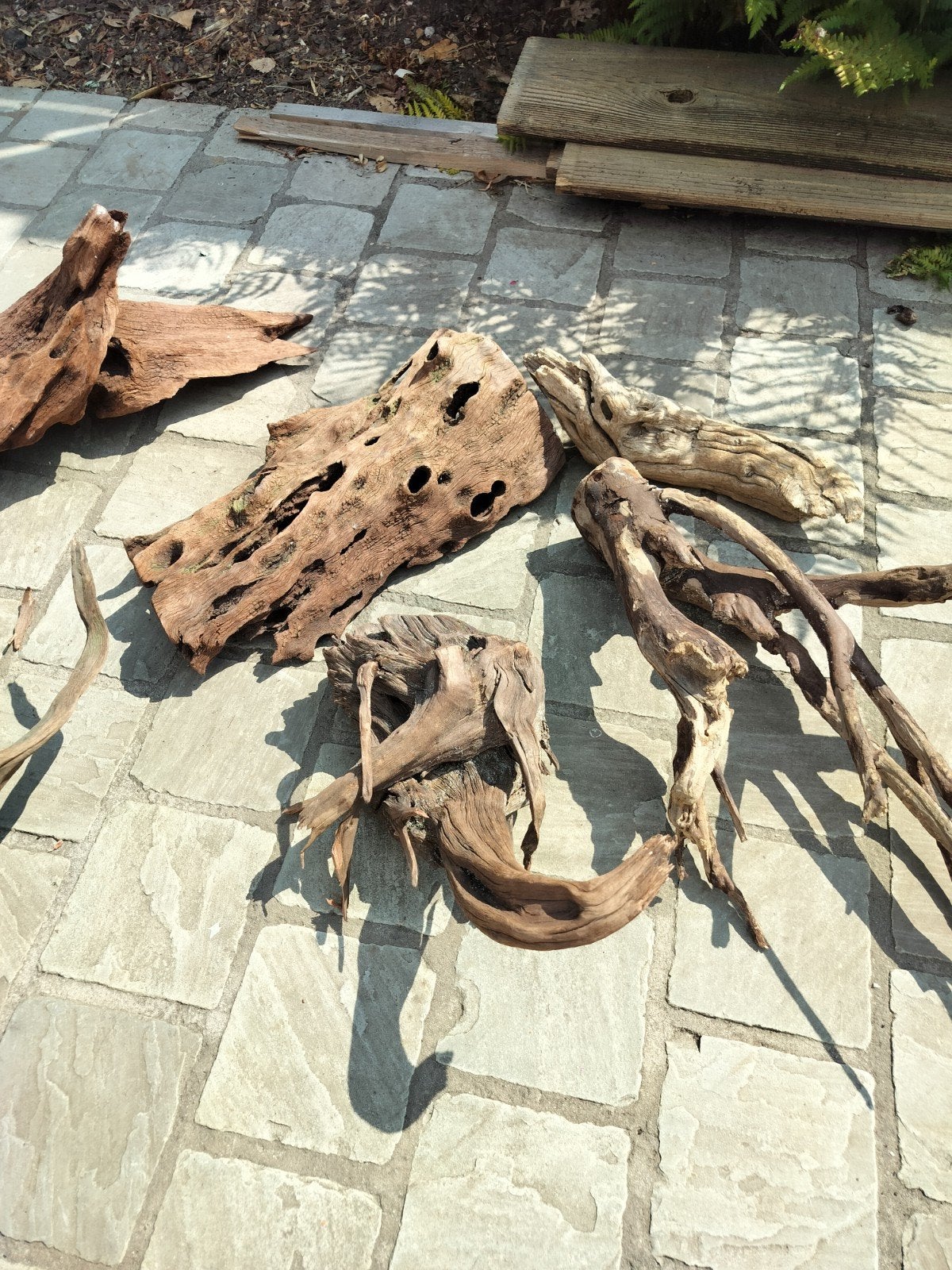 Décoration de jardin, bois d'aquarium,..., Enlèvement, Bois
