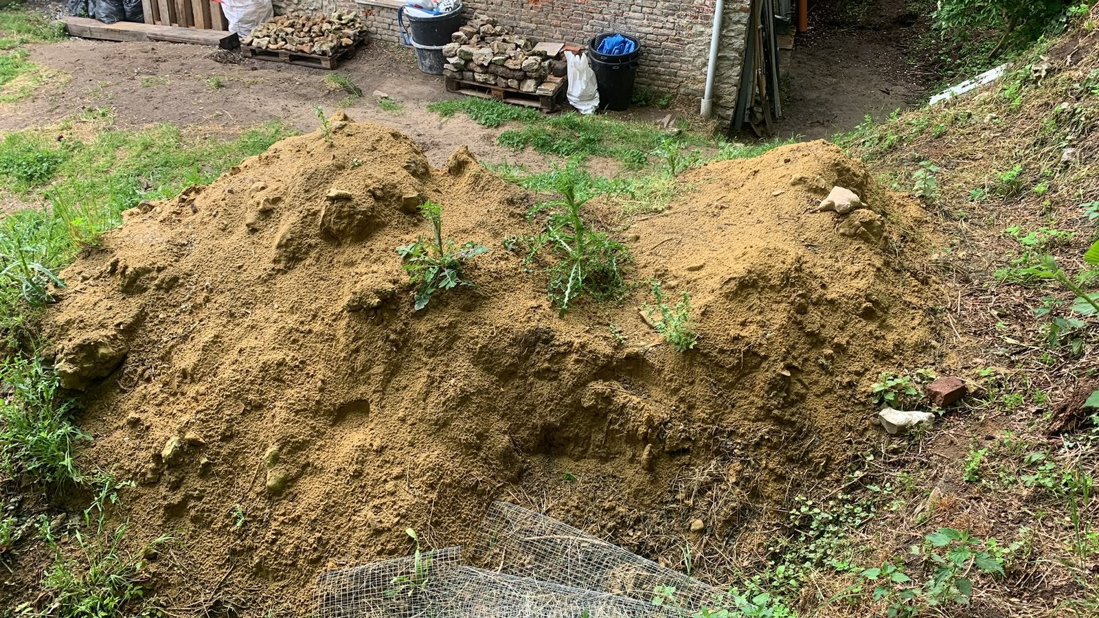 Terre a donner, Enlèvement, Terre pour jardin