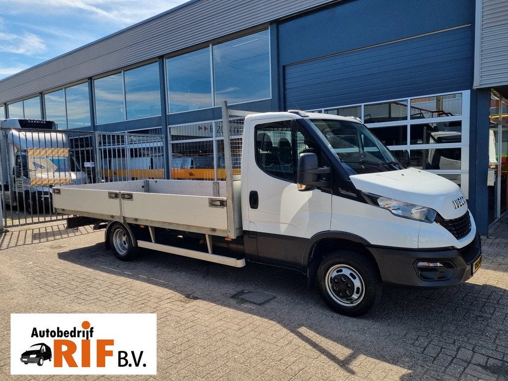 Iveco Daily 35C18 3.0D Open laadbak 4.7M N1 EURO6E SPER, Auto's, Bestelwagens en Lichte vracht, Automaat, Achterwielaandrijving
