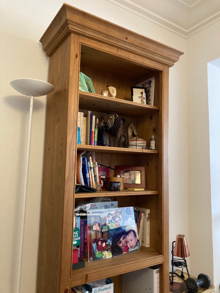 BIBLIOTHEQUE ANGLAISE, 25 à 50 cm, Avec tablette(s), Anglais, Comme neuf