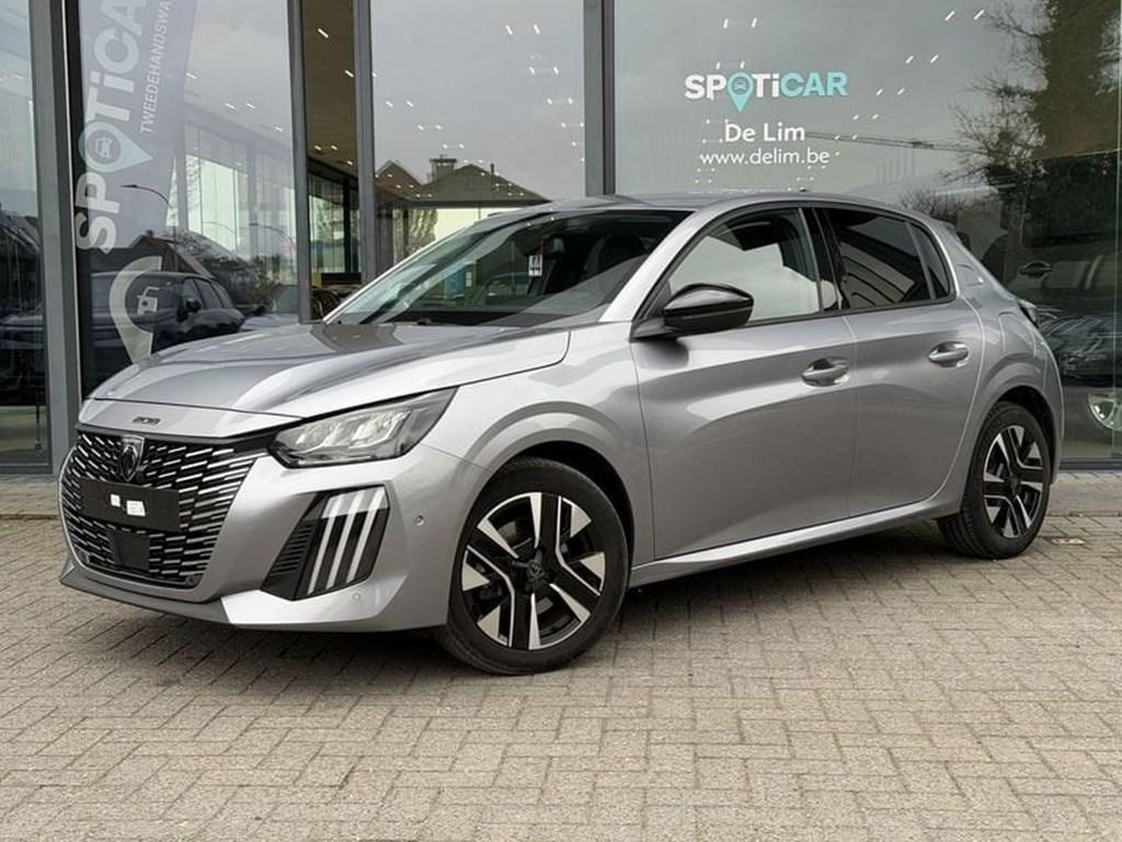 Peugeot 208 Allure 1.2T *Navi*CarPlay*Camera*, Auto's, Peugeot, Zwart, Start-stop-systeem, 100 pk, Bedrijf