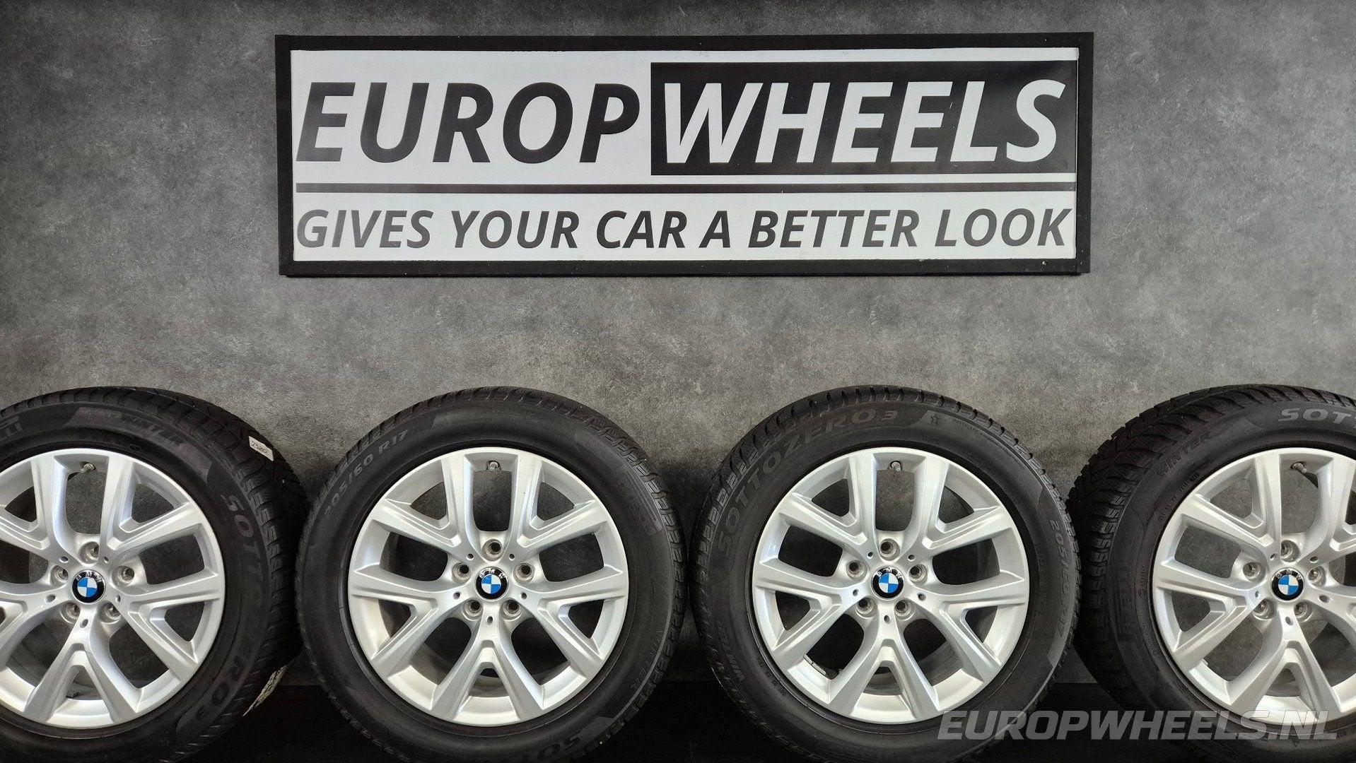 17 inch BMW X1 F48 X2 F39 velgen winterbanden, Gebruikt, -, -, Banden en Velgen