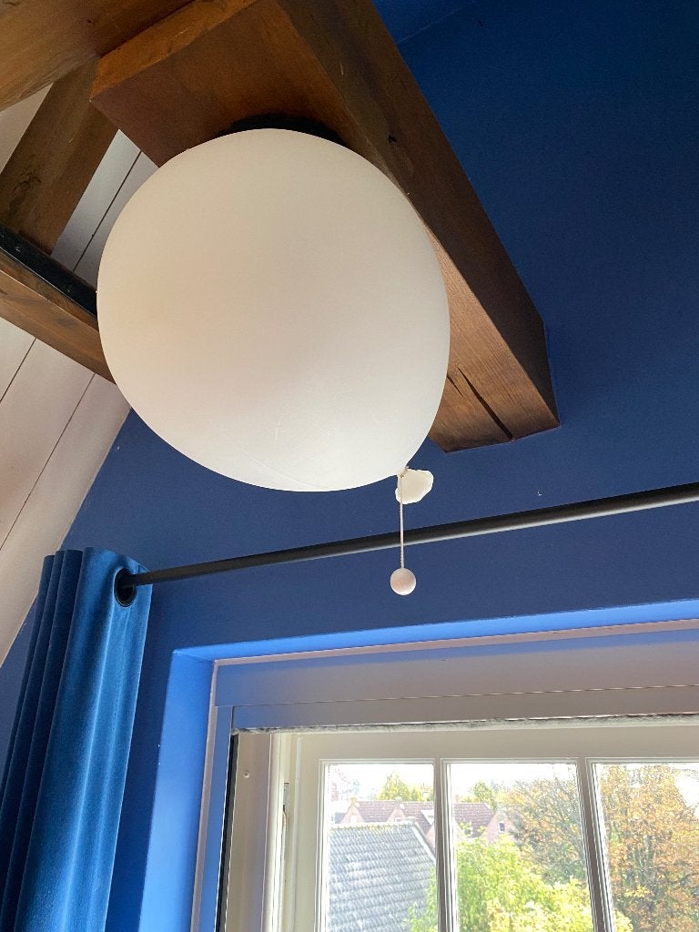 Bilumen balloon lamp, Kunststof, Gebruikt, Design, 25 cm
