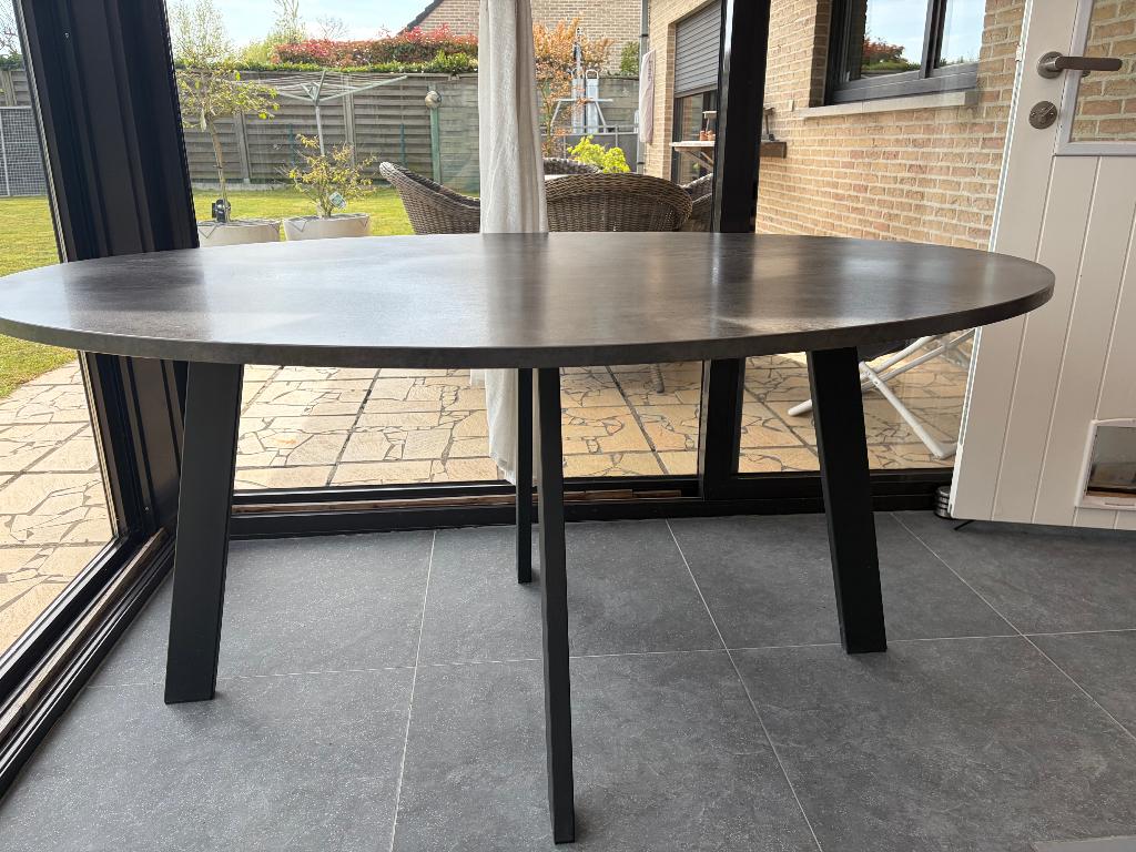 eettafel, Ophalen, Gebruikt, Ovaal
