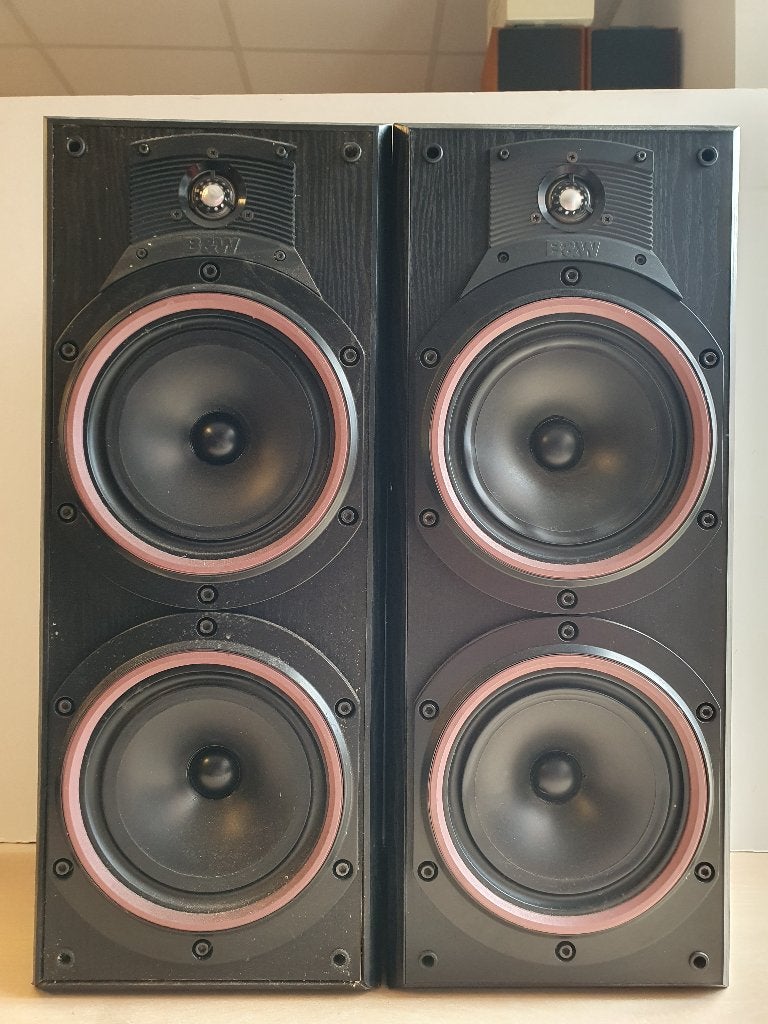 2 Luidsprekers B&W DM 320, Audio, Tv en Foto, Ophalen