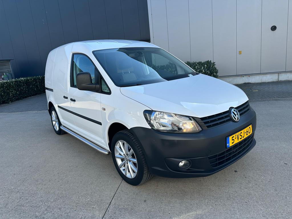 Volkswagen Caddy 1.6d €5 alu | Airco | Cruise |side bars|BTW, Auto's, Voorwielaandrijving, Euro 5, Stof, 4 cilinders