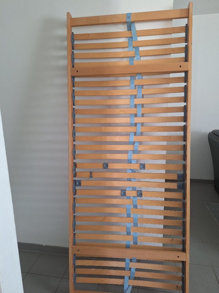 Lattenbodem 195x80, eenpersoonsbed, Ophalen of Verzenden, Gebruikt