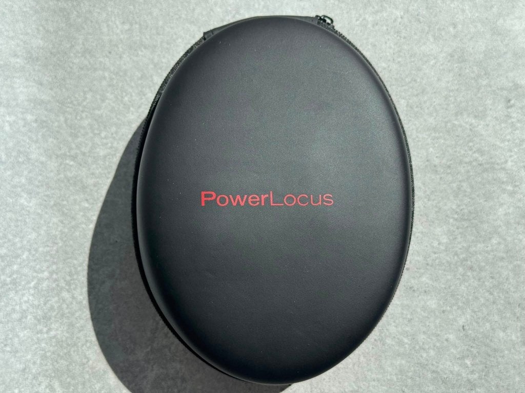 Casque PowerLocus Bluetooth + étui, TV, Hi-fi & Vidéo, Casques audio, Autres marques, Rose, Enlèvement ou Envoi, Réglable