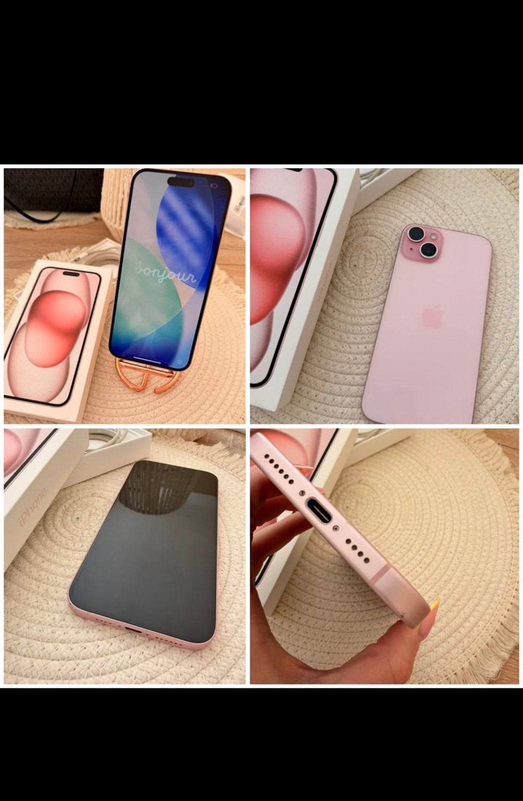 Iphone 15 Plus rose, IPhone 15, Rose, Comme neuf, Enlèvement