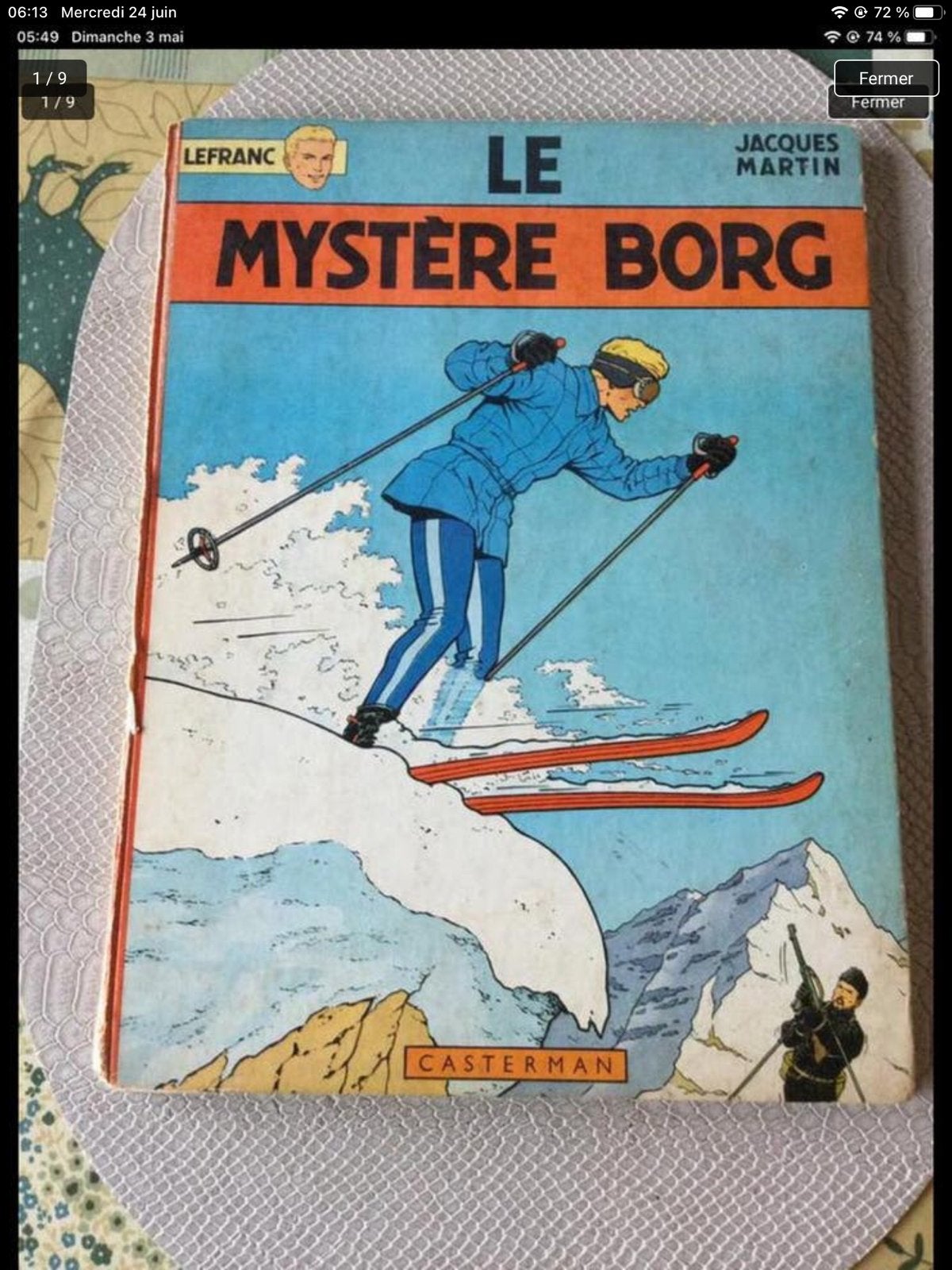HET MYSTERIE VAN BORG, Boeken, Zo goed als nieuw