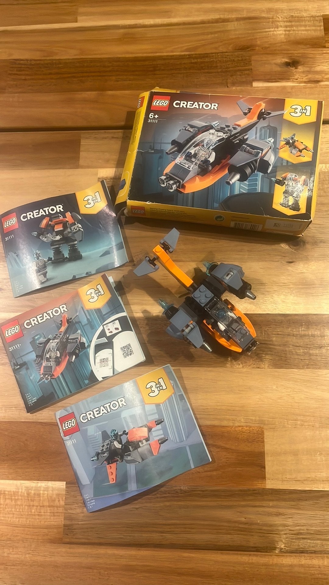 Lego creator 3 in 1, Kinderen en Baby's, Lego, Ophalen of Verzenden, Zo goed als nieuw, Creator