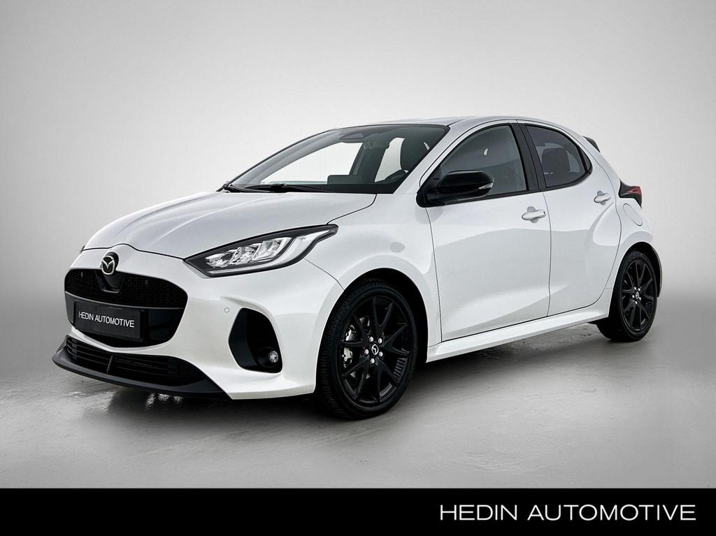 Mazda 2 1.5 Hybrid 85kW Homura, Auto's, Gebruikt, Zwart, 116 pk, 450 kg