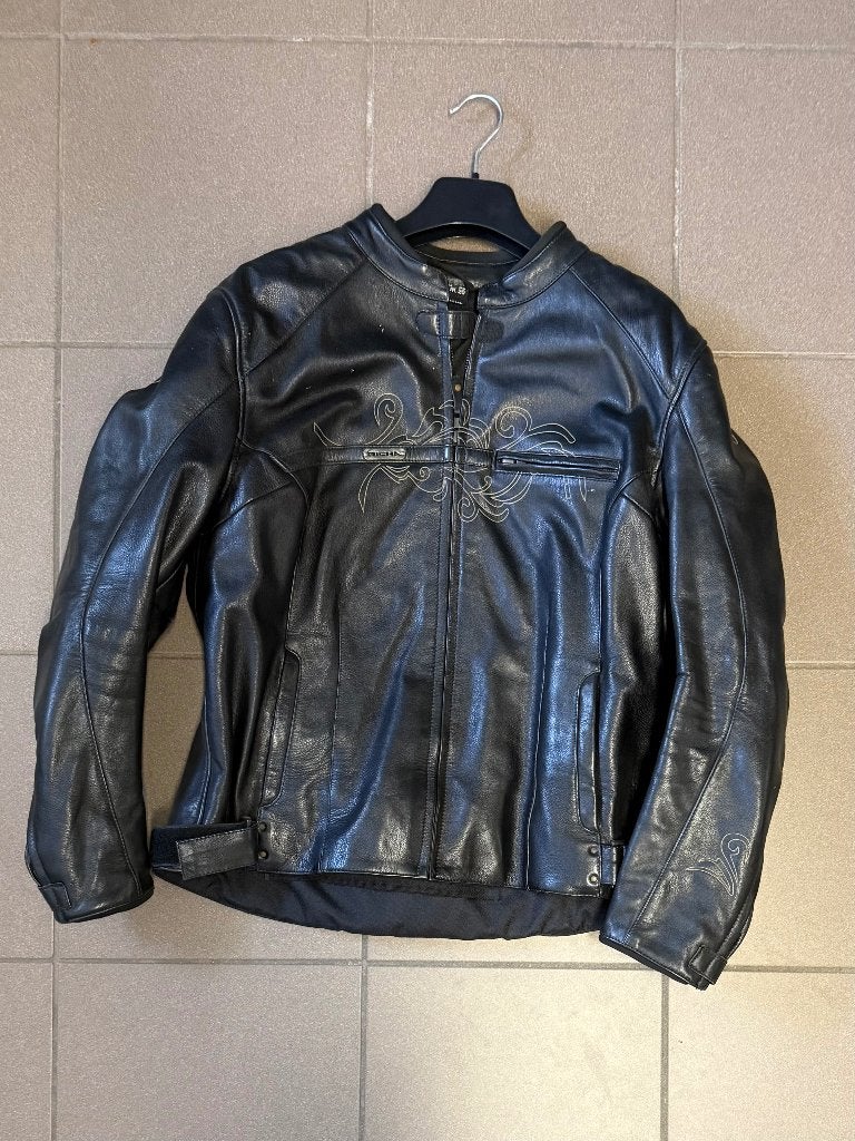 Lederen dames motorjas, Motoren, Kleding | Motorkleding, Ophalen, Jas | leer, Richa, Dames