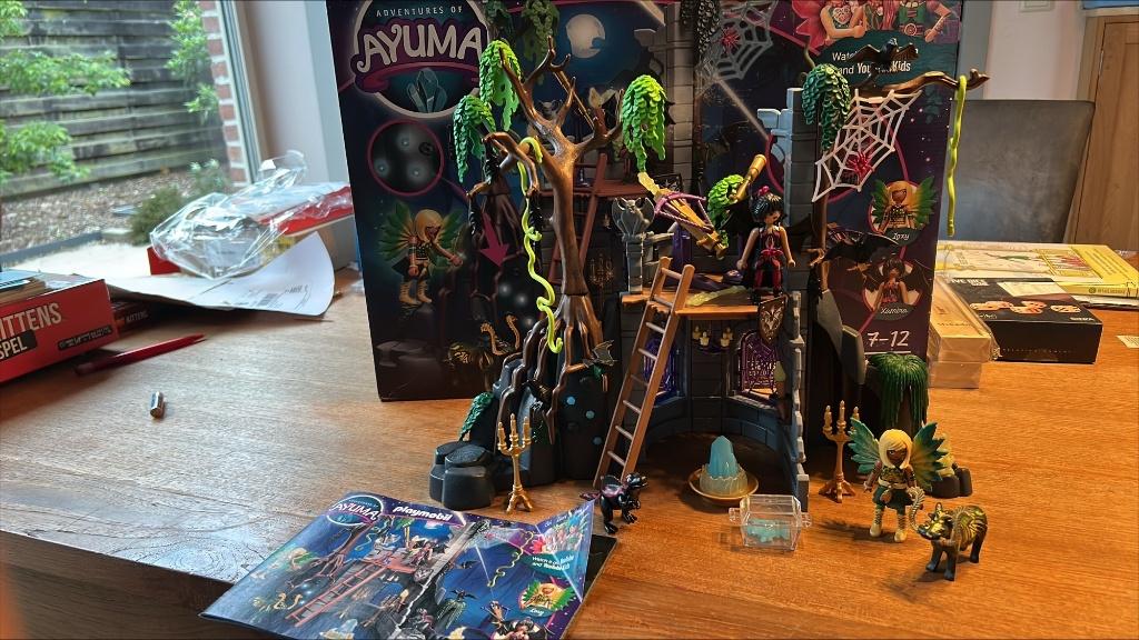 Ayuma burcht batfairy 70807, Kinderen en Baby's, Speelgoed | Playmobil, Ophalen of Verzenden, Zo goed als nieuw, Complete set